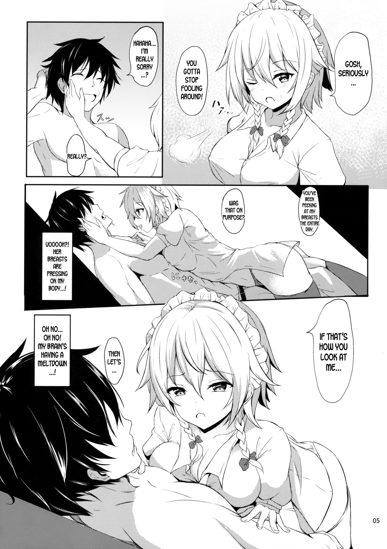 Hentai Manga Comic-Sakuya-san Who Isn't Honest About Her Feelings Is Enticing Me!!-Read-4